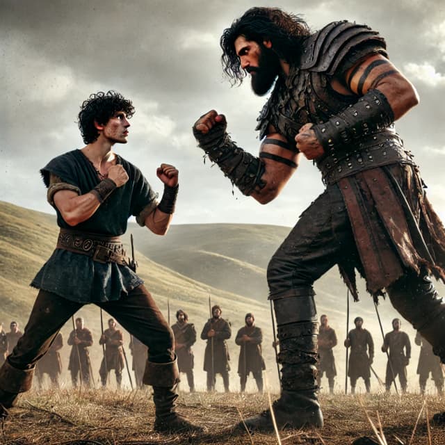 A História de Davi e Golias