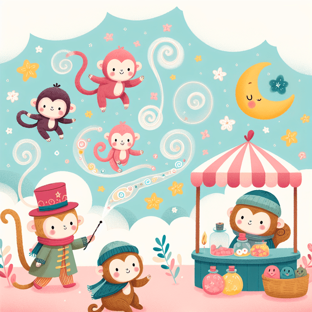 O Vendedor de Chapéus e os Macacos